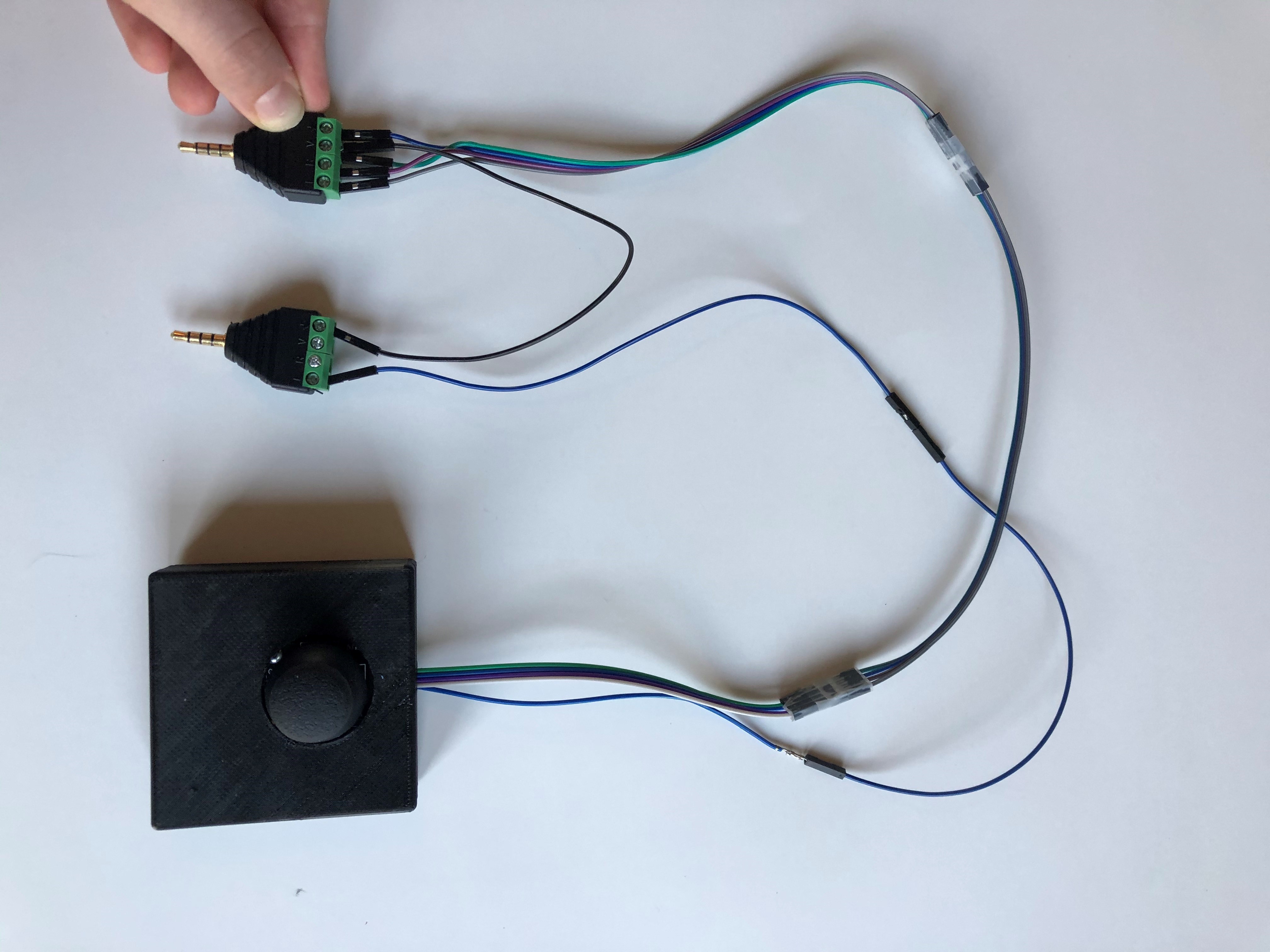 Analog Thumbstick — Joystick with 2 monojacks